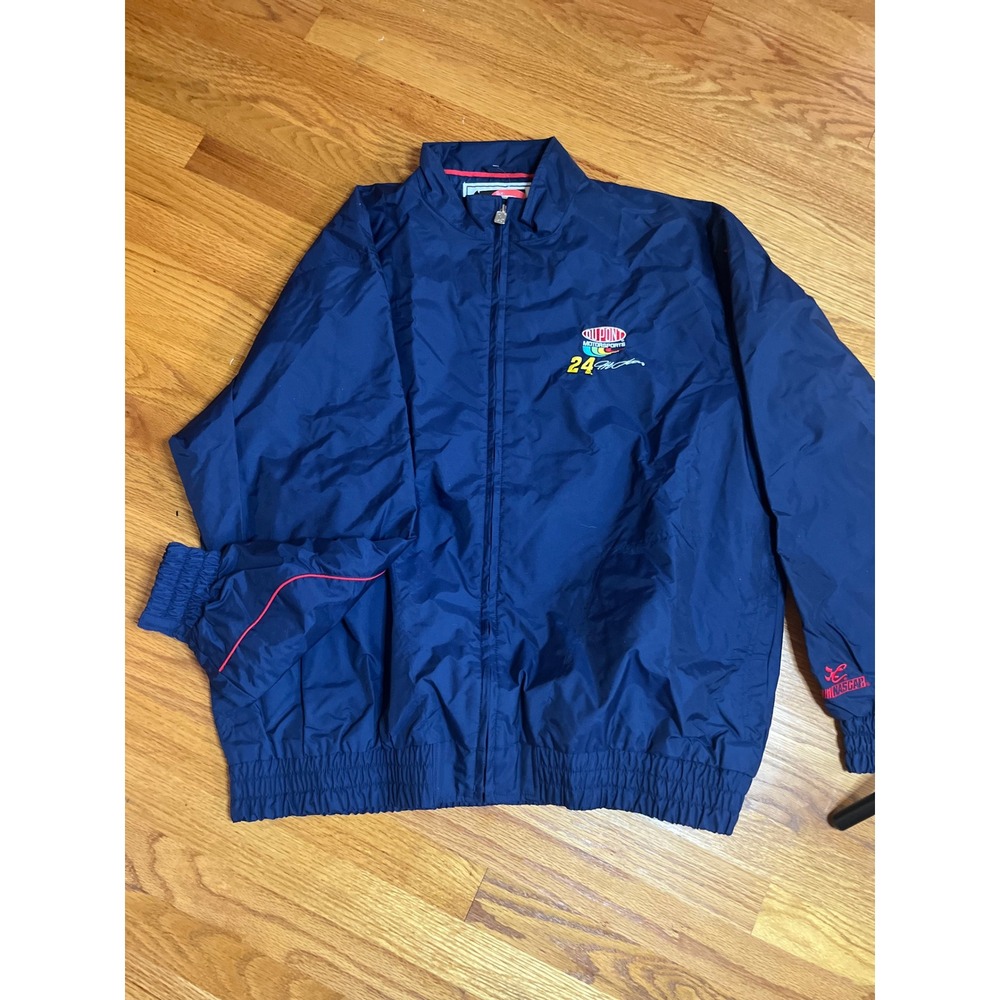 Chase Authentics Dupont Jeff Gordon Nascar Racing Jacket Full Zip XL NWT